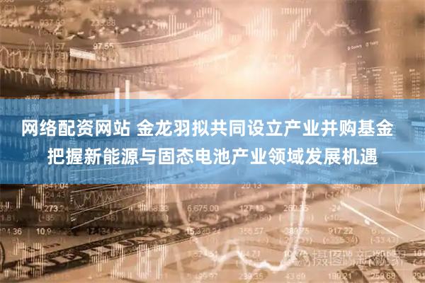 网络配资网站 金龙羽拟共同设立产业并购基金  把握新能源与固态电池产业领域发展机遇